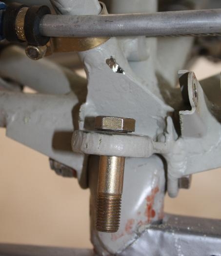 Bolt passes thru easily.