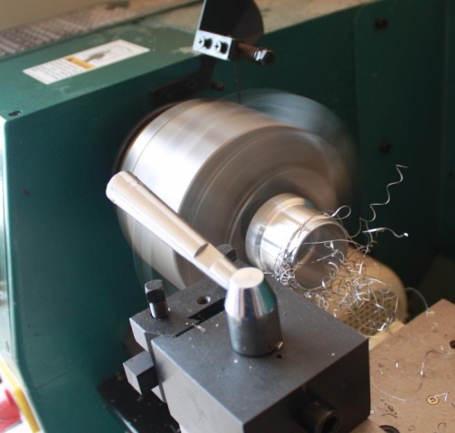 Turning retainer ring.