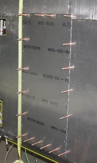 Trimmed access panel in place.