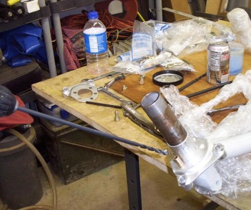 Using Bushing To Center Drill Bit