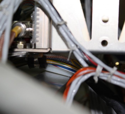 Left view, panel in normal position.