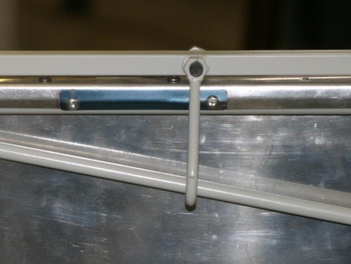 Stainless scuff plates.