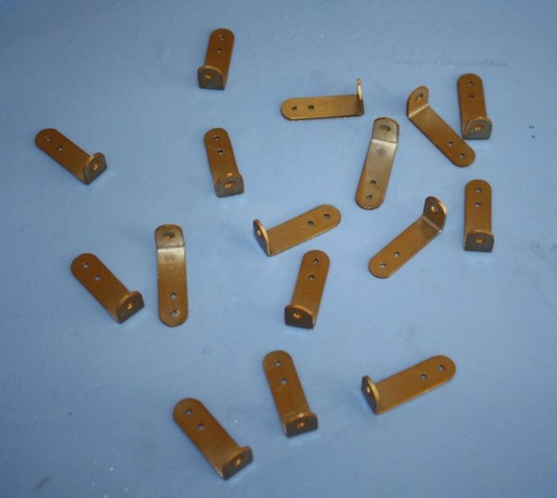 6061 .063 inch wiring support brackets, long version.