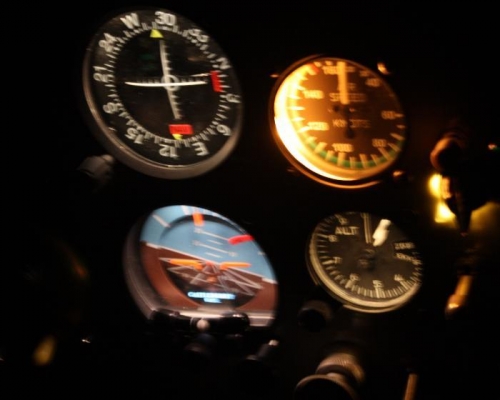 Handheld night view.