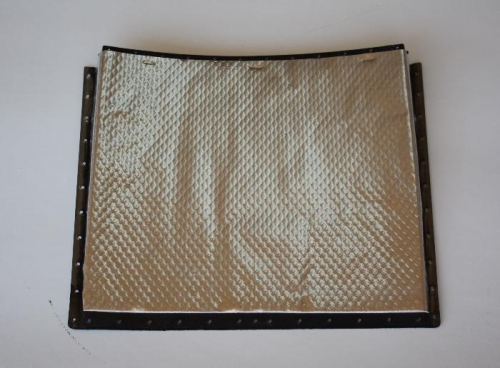 Exhaust mat and deadening in place.