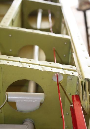 Fairlead installed and inboard hole drilled.