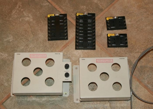 Fuse and battery box labels.