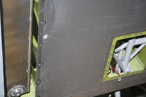 Lower wing surface view.