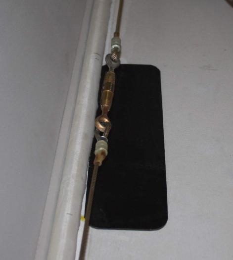 Protective neoprene pad.