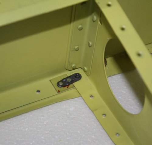 Nutplate with spacer.