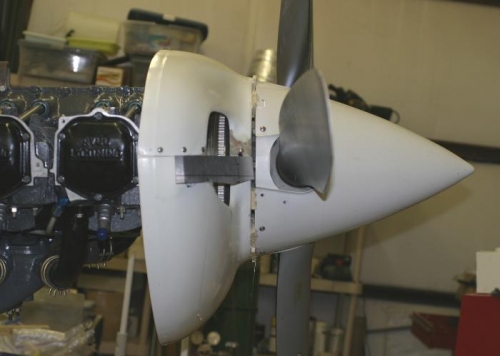 Nosebowl Secured To Spinner