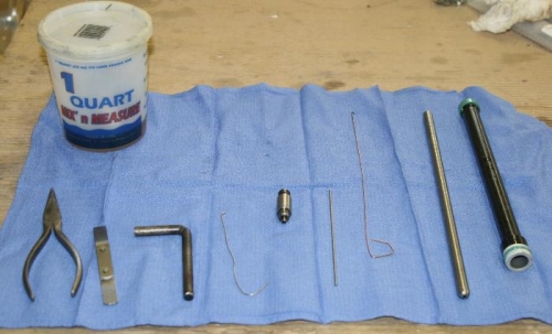 Dry tappet clearance tools.