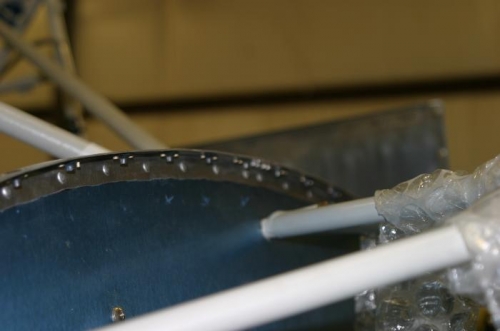 Upper firewall nutplates