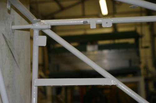 Inside view, right mount.