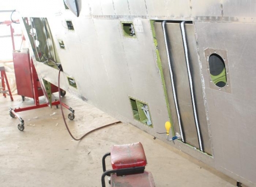 Pressure testing vent system.