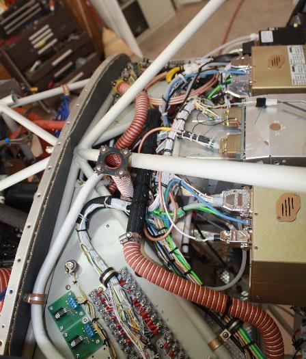 Outside air diffuser in place.