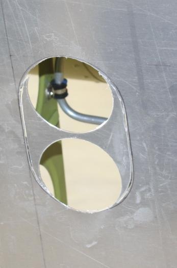 Making cutout initially with rotary saw.