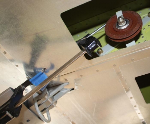 Hole estimating tool.