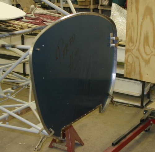 Clamped in place, 1 bolt thru.