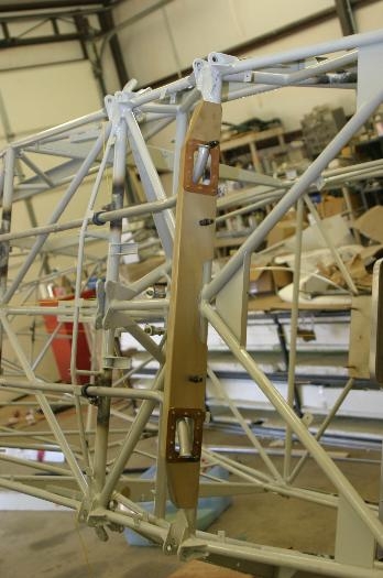 Bulkhead with cutouts.