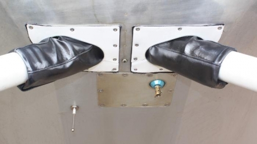 Final fit after test flight.