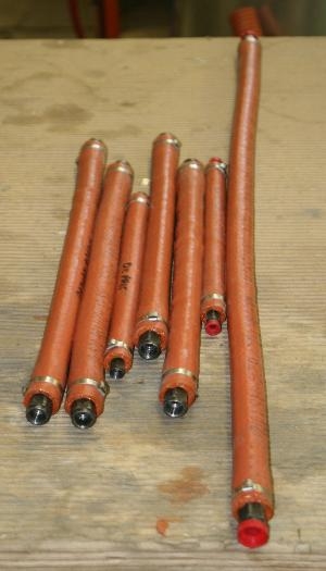 Firesleeved and ends dipped.