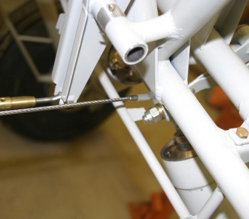 Swaged fitting gives more clearance