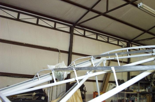 Stringers bolted to standoffs