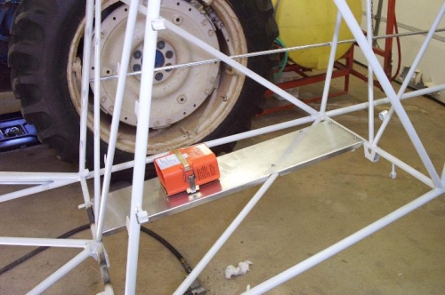 Aft Avionics Shelf With ELT mounted