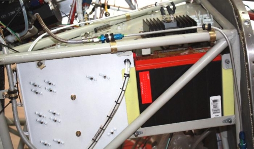 Fuel Inlet plumbing.