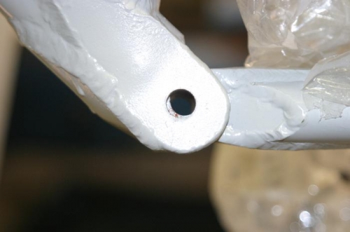 About 3/32 in malalignment.