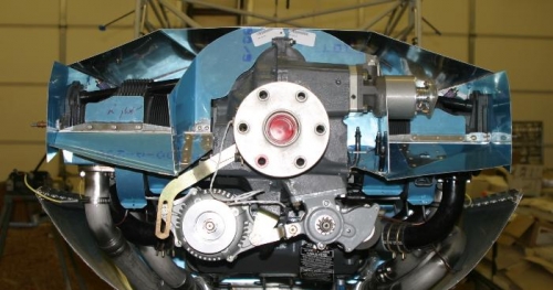 Front view with basic plenum.