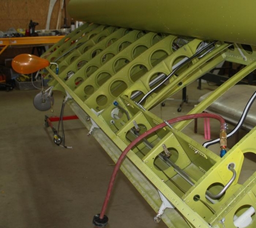 Fuel vent line pressure test.