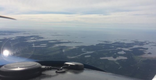Première fois que je vois la Baie James pour vrais !