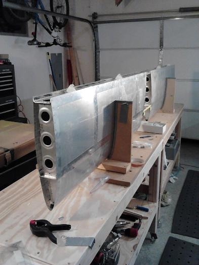 Riveting is finished.