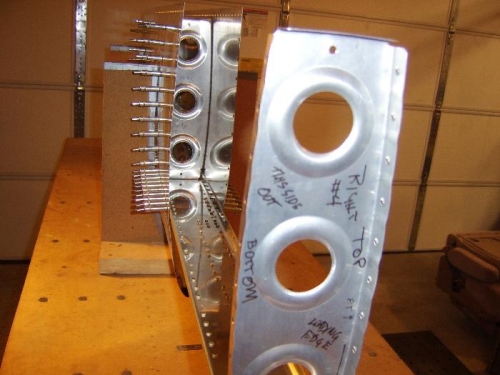 Exposed Left Side Inboard Ribs