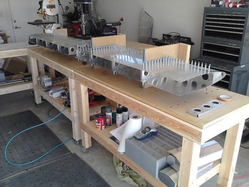 The two HS halves on extended table space