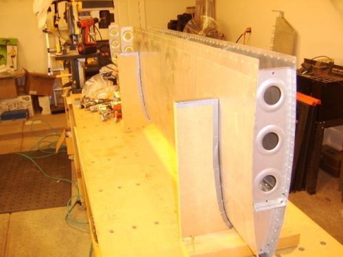 Yea!  No more clecos...!