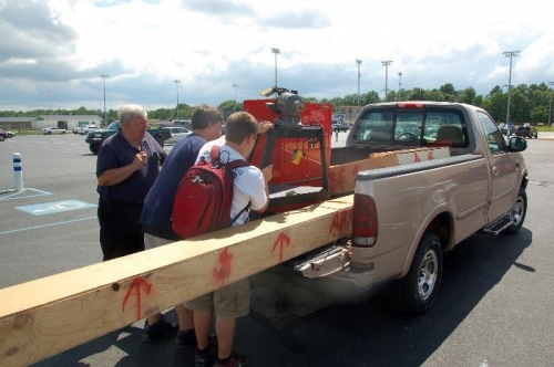 Loading up!