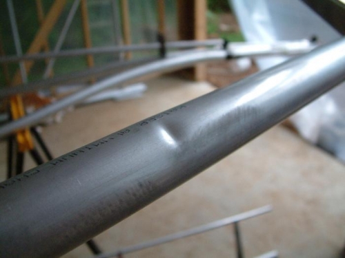 Aileron spar bent