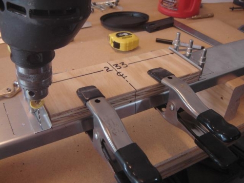 Doublers Located by Plywood Jig
