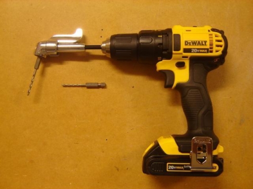 Drill and Off-set Adapter