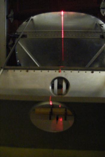 Nicely down the centre line.