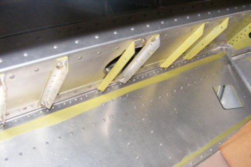 Upgraded main spar installed.