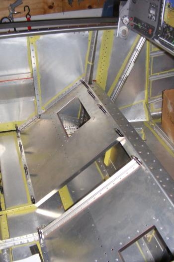 Beefed up seat pans and console braces.