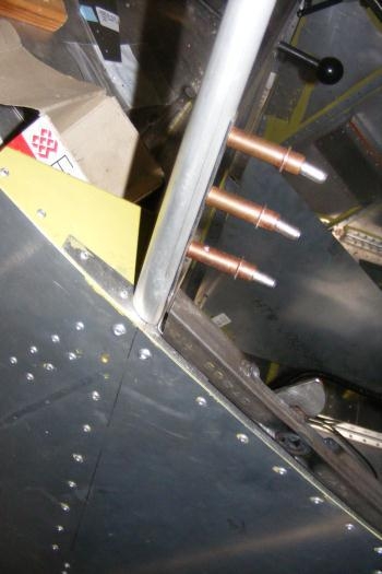 Nice alignment and spacing between hoop and canopy arm.