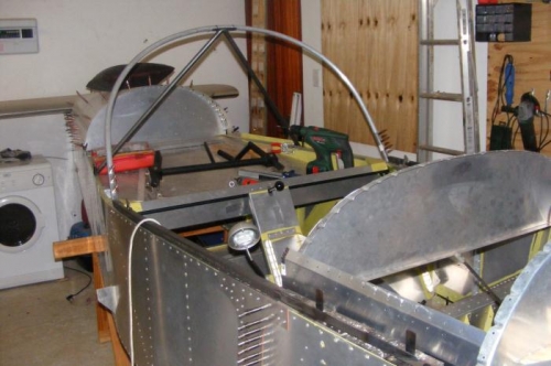 Roll over protection in place.