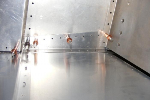 Additional cabin floor brace as per plans.