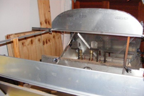 Forward view of installation.