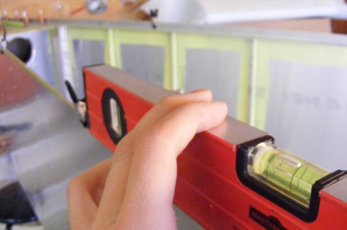 Balancing along longerons.